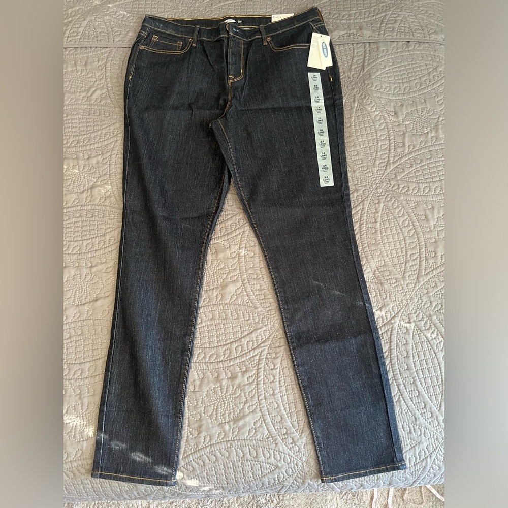 NWT Old Navy 14L Curvy Fit slim leg Jean
